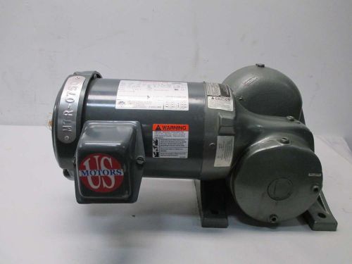 New us motors e190a c01e461f 2hp 460v-ac 145t gear 24.09rpm  motor d427750 for sale
