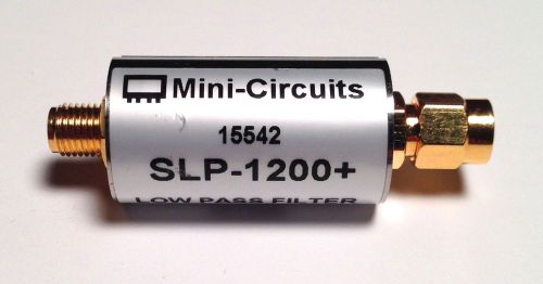 Mini-circuits slp-1200+ low pass filter 50-ohm dc to 1000 mhz for sale