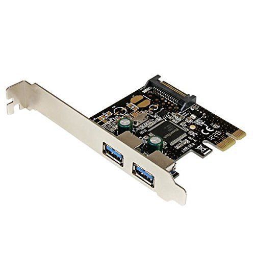 Startech.com 2 port pci express pcie superspeed usb 3.0 controller card with for sale