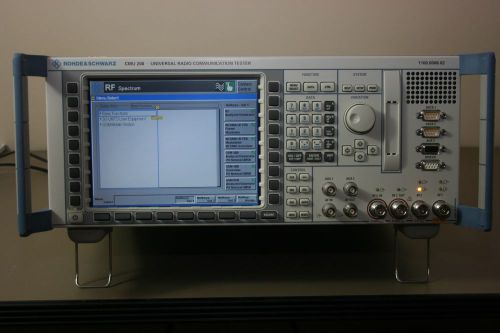 Rohde schwarz cmu200 universal com tester with gsm, wcdma, calibrated &amp; warranty for sale