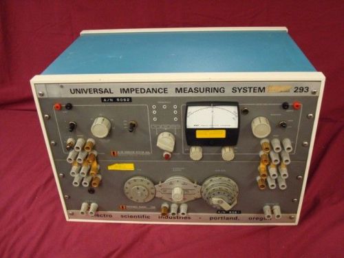 Electro Scientific Industries Impedance Bridge Measuring System model # 293