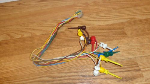Electrical radio tester wire harness with 11 probes