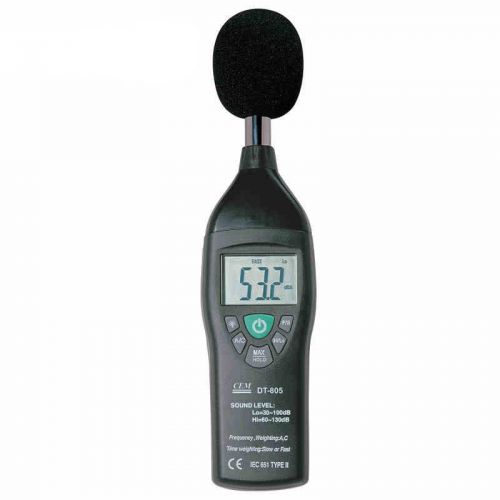 Cem dt-805 mini sound noise level meter tester 35-130db frequency weighting: a/c for sale