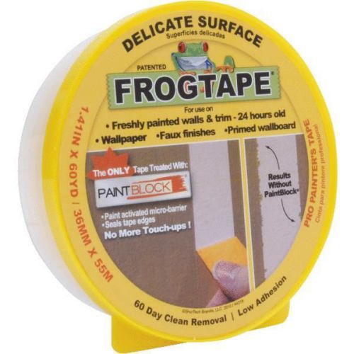 Frogtape delicate surface masking tape-delicate 1.41&#034; frog tape for sale