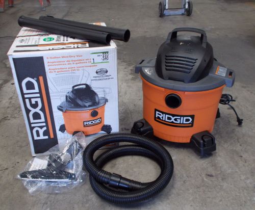 Ridgid WD0970 9 Gallon 4.25HP Wet / Dry Shop Vacuum 014