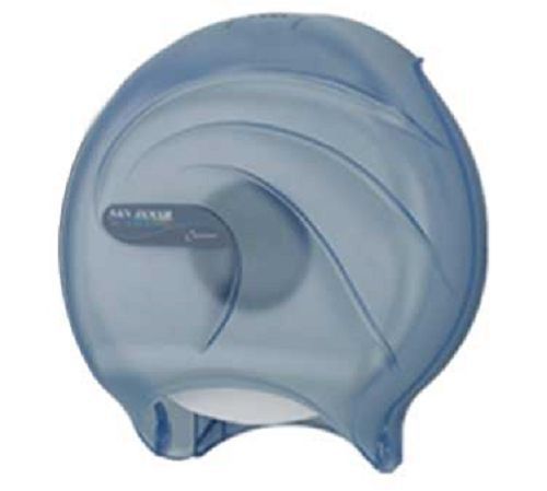 San Jamar R2090TBL Oceans Bath Tissue Dispenser - Arctic Blue