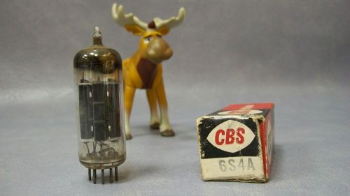 6S4A CBS Vacuum Tube Vintage in Original Box