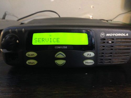 Motorola CDM-1250 CDM1250 UHF 403-470MHz HAM FREE PROGRAMMING!!! CHEAPEST!