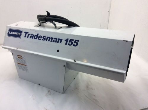 (1) good used l b white tradesman 155 portable forced air heater for sale