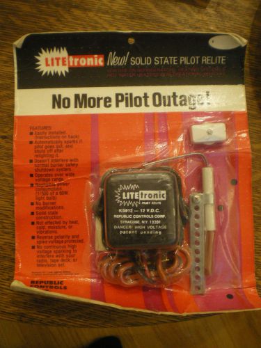 Republic controls corp litetronic ks012 solid state pilot relite for sale
