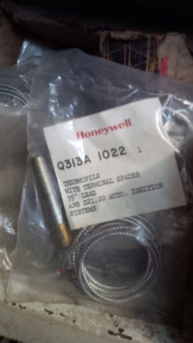 Thermopile q313a 1022 with terminal spaades 35&#034; honywell for sale