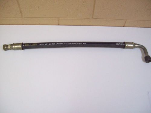 Weatherhead sae100r12 4000 psi hydraulic hose &amp; fittings -  free shipping!!! for sale