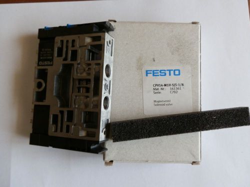 Festo CPV14-M1H-5JS-1/8  pneumatic valve.New!!!