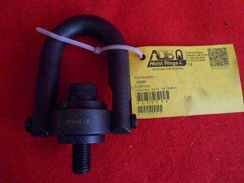 3/4&#034; -10TPI American Drill Bushing Swivel Hoist Ring Lift eye 5000 lbs. capacity