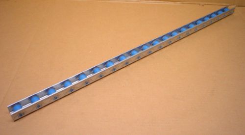 Lot of 50 western pacific industries q2036rt01-0005 1&#034; x 1&#034; x 30&#034; roller rails for sale