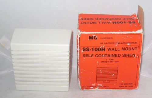 MG ELECTRONICS SS-100H WALL MOUNT SELF CONTAINED SIRENS