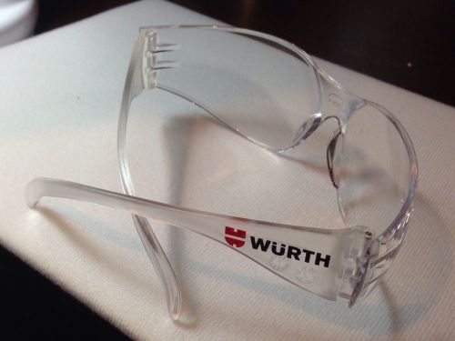 (6) WURTH Trendus Clear Safety Glasses - ANSI Z87.1 HIGH IMPACT  MSRP $13 ea.