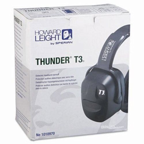 Honeywell thunder t3 dielectric earmuffs, 30nrr, blk (how1010970) for sale