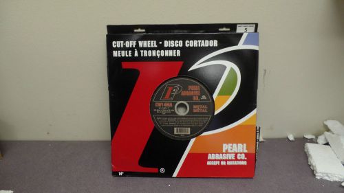 Pearl Abrasives CW14MA 14&#034; CUT OFF WHEEL PACK OF 5