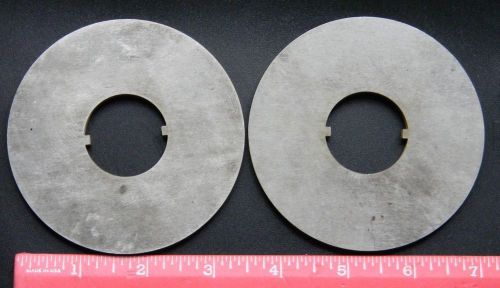 SPECIAL THICK WIDE GRINDING WHEEL HUB WASHERS FOR 1-1/4&#034; BORE FOR CUT OFF WHEELS