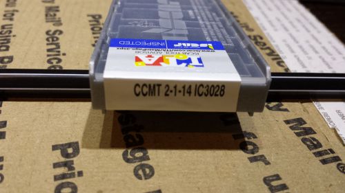 10 new iscar ccmt 2-1-14 ic3028  carbide insert for sale