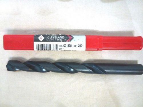 Cleveland twist drill (.5625&#034;) 9/16&#034; x 7&#034; oal straight shank hss for sale