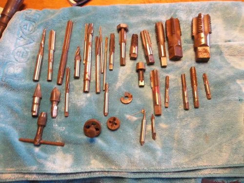 LOT 31 TAP DIE REAMERS LOOKING FOR NEW HOME MIXED