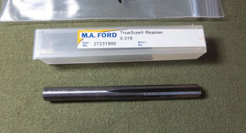 0.3190&#034; Solid Carbide Reamer - M.A. Ford 27231900