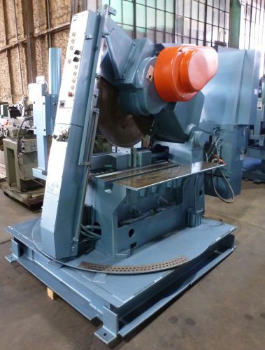 31&#034; kaltenbach cold saw for structural steel no. hdb-800, 9.8&#034; rounds (24583) for sale