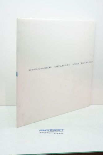 Ensinger delrin 150 plate 24&#034; x 24&#034; x 1/2&#034; flat white plastic acetal sheet for sale