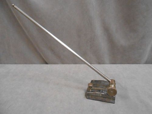 Vintage Starrett Surface Gage Indicator Inspection Base Machinist Tool