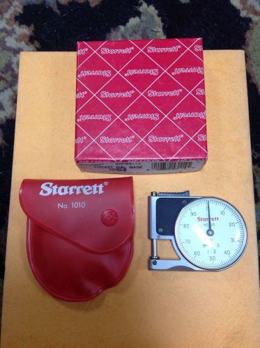 Starrett No. 1010Z Pocket Dial Gauge Free Shipping