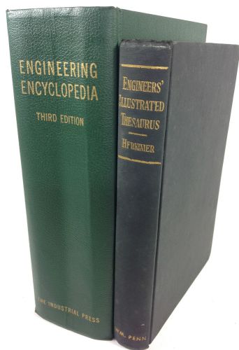 BOOK Engineering Encyclopedia Dictionary 1963 Thesaurus 1952 Mechanics Drafting