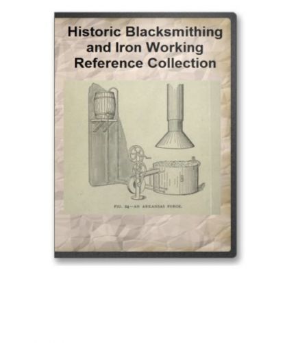 20 blacksmithing blacksmith forging anvil steel wrought-iron books - b291 for sale