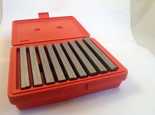 1/4 inch precision parallel set (9 pair)-new for sale