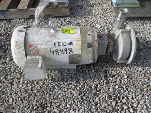 3&#034; x 2&#034; fristam centrifugal pump, s/s, 15 hp for sale