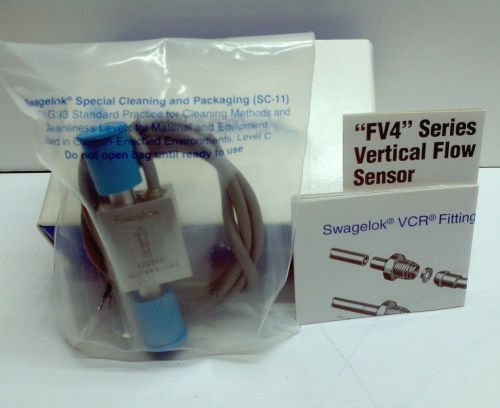 Swagelok Vertical Flow Sensor, 6L-FV4B-VR4, New in Box