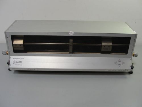 Focus Microwaves PMT 1808 Pre-matching Harmonic Tuner, 0.8 to 18GHz Freq Band