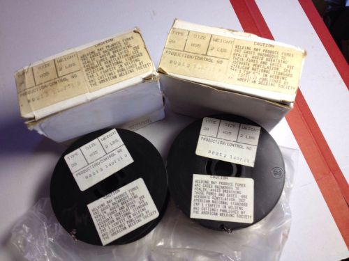 Lot of 2  2# spools of type 28, size 035 welding wire lot of 2 rolls for sale