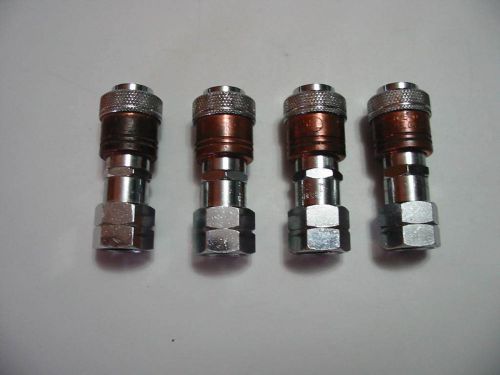 Quick connectors -  lot of 4 coupler&#039;s only for sale