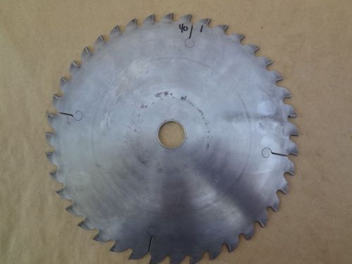 10&#034; Carbide Commercial 40 Tooth Saw Blade--Just Sharpened--5/8&#034; Arbor-See Pics