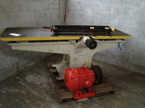S.a. woods machine company 12&#034; jointer 5hp 220/440v 7192 for sale