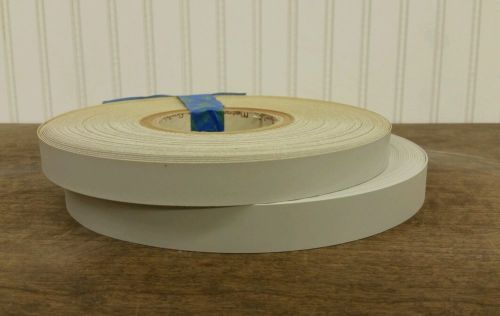 2 rolls Gray PVC edgebanding in 5/8&#034; one has adhesive back roughly 200 feet