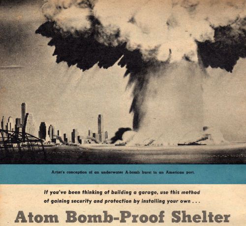 BUILD AN ATOM BOMB PROOF SHELTER DISASTER TORNADO