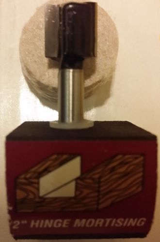 1/2&#034; mortising, bottom clearing straight router bit 1/4&#034; shank c3 carbide tip for sale