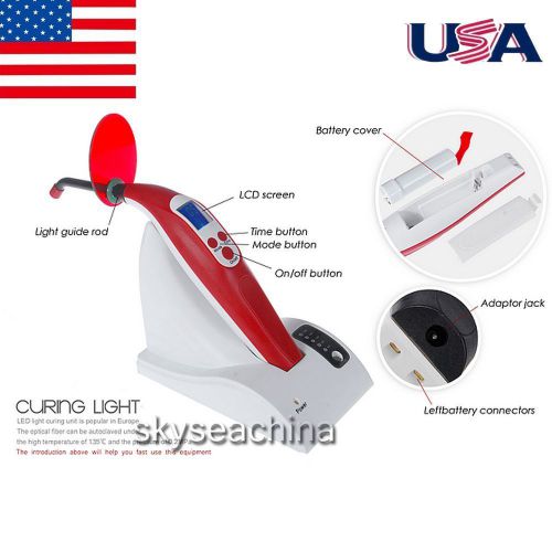 #50% off for second one# dental wireless cordless led-b curing light lamp for sale
