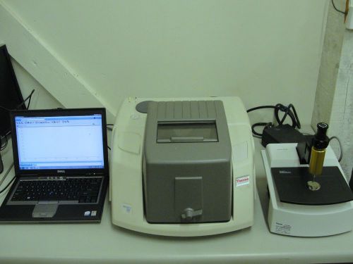 Thermo nicolet 380 ft-ir spectrometer w/smart orbit, computer, software for sale
