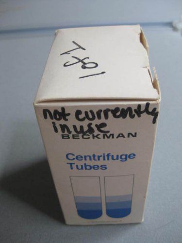 Beckman open-top centrifuge tube(347357)thinwall, polypropylene,2.2 ml, 11 x35mm for sale