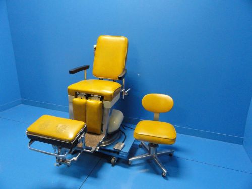 Emil J. Paidar Style A Exam Art Barber Vintage Electric Table W/ Cahir &amp; Pillow