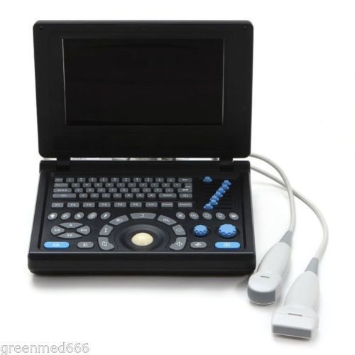 10.4inch3d full digital laptop ultrasound scanner +linear&amp;micro-convex 2probe pc for sale